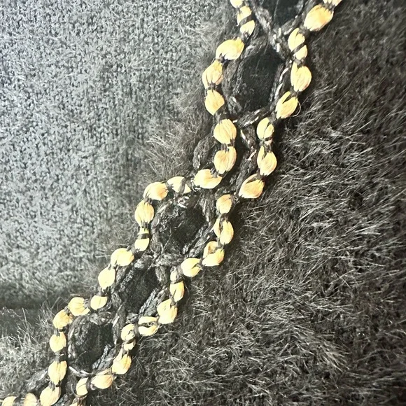 #70 SNOWFLAKE NEW YORK DOUBLE BREATED BLACK BLAZER JACKET SIZE SMALL MEDIUM - Picture 6 of 9